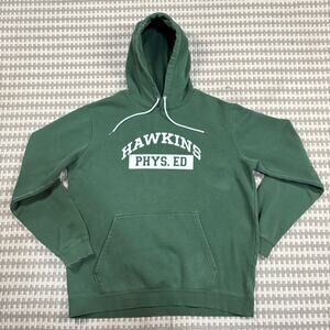 Nike x Stranger Things Hawkins High Phys. Ed. Hoodie Green Sz L